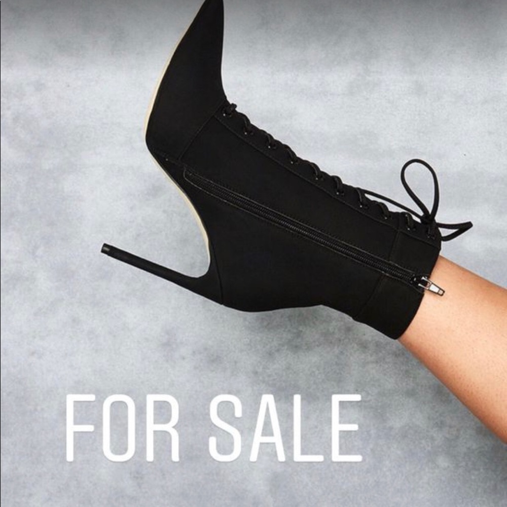 Ankle Boot High Heel Stiletto Shoes